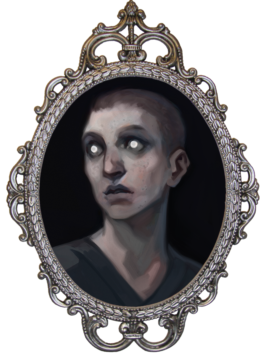 a portrait drawn and painted by anka-skier (on Tumblr)