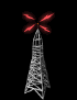 animated gif of an old radio tower casting out a signal in pulses